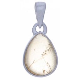 Citrine Simple Teardrop Pendant