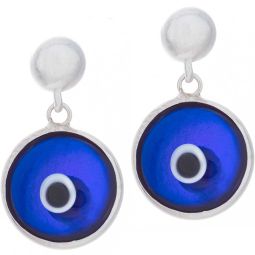 Evil Eye Stud Earrings Medium