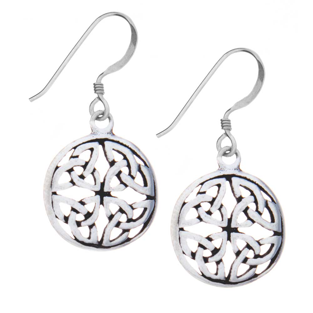 Traditional Triquetra Celtic EARRINGS