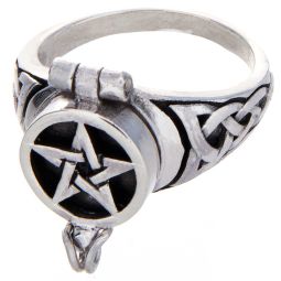 Sterling Silver Poison/Box Rings