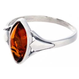 Amber Ring - Marquise - Size 9