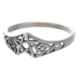 Celtic Pentacle Ring - Size 10