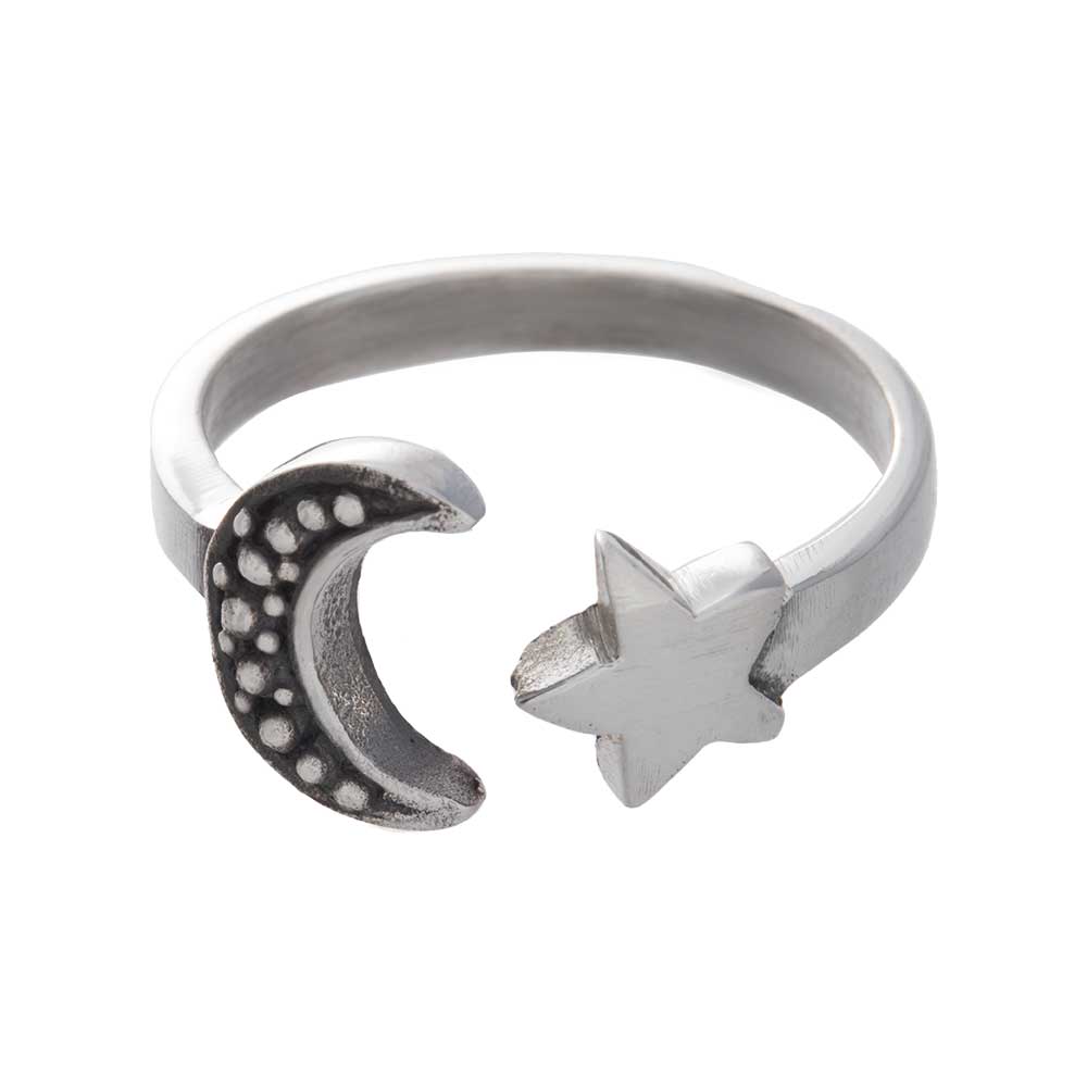 Moon & STAR Ring - SizE 9