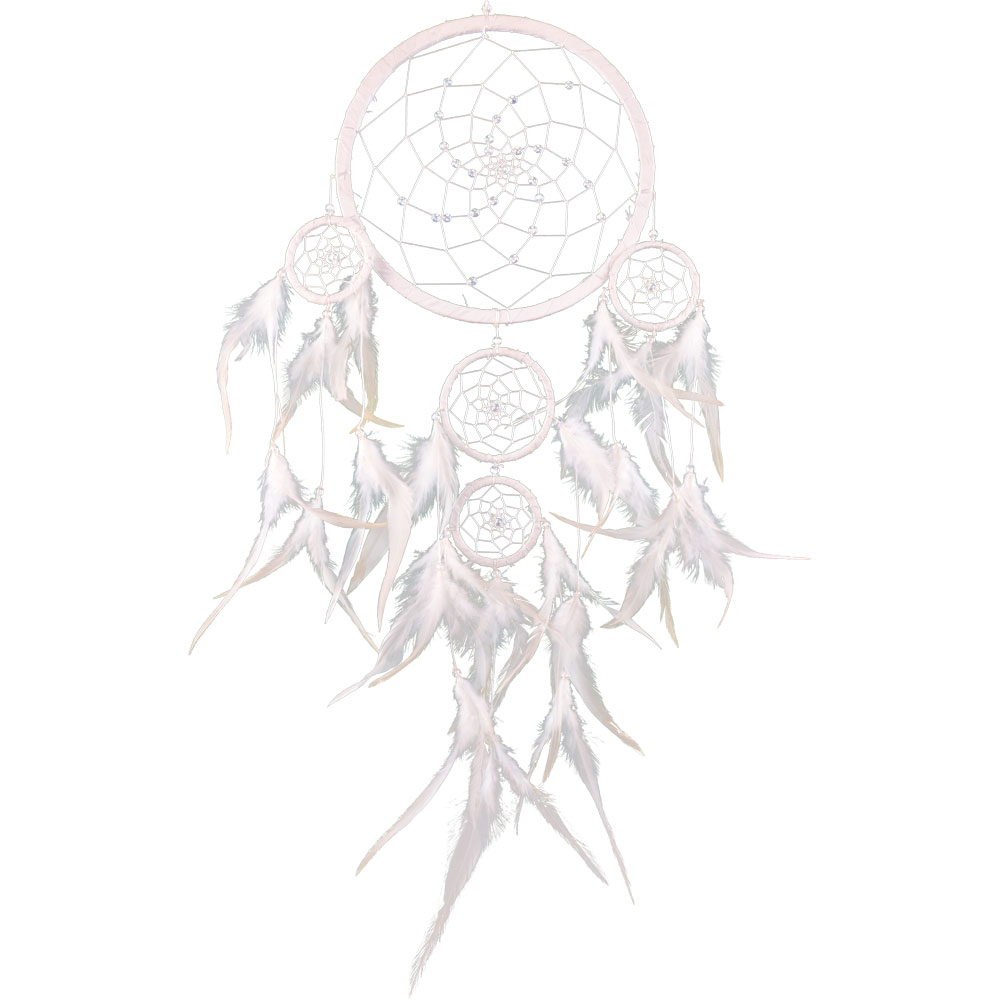 Dreamcatcher White ANGEL (each)