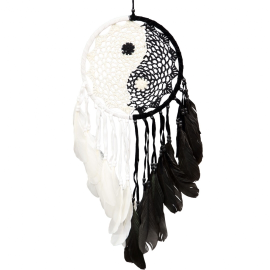 Yin Yang Woven Dreamcatcher (Each)