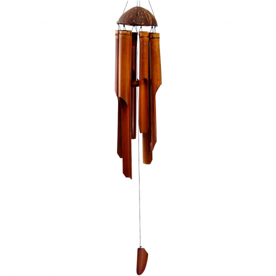 Bamboo Windchime Small Plain (each)