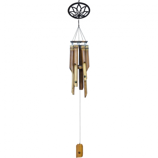 Bamboo Windchime  Lotus  (each)