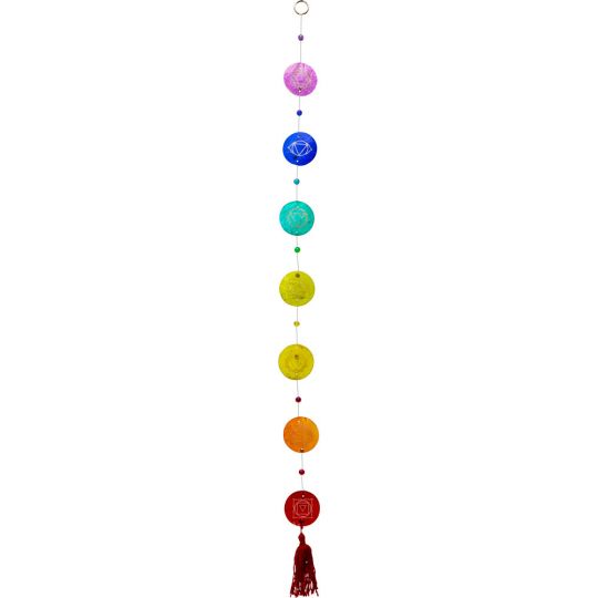 Shell Wall Hanging String  - 7 Chakras (Each)