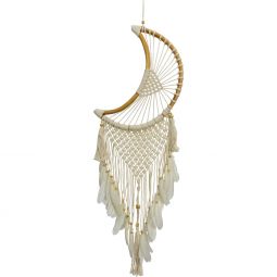 Dreamcatcher Macrame - Crescent Moon (Each)