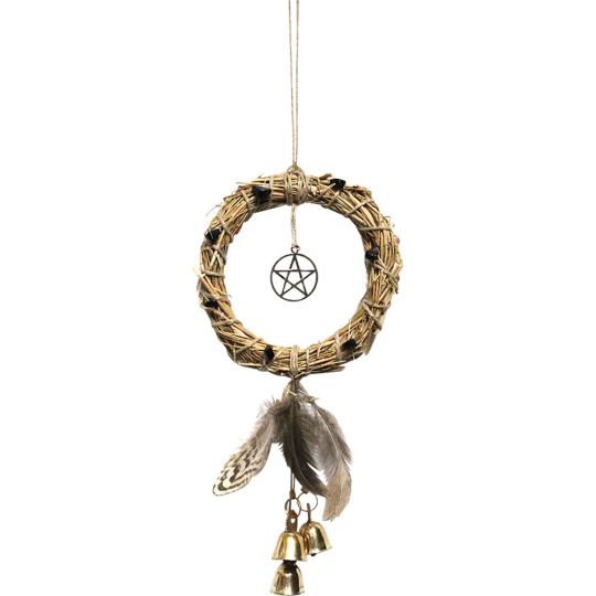 Protection Wreath w/ Bells - Pentacle (Each)