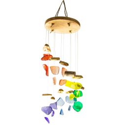 Wood, Metal & Glass Windchimes