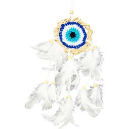 Dreamcatcher Mini Wreath w/ Woven Evil Eye (Each)