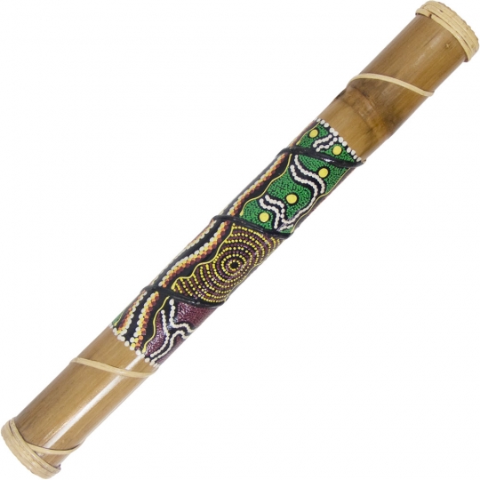 Rainstick Large Dot Painted  (each)