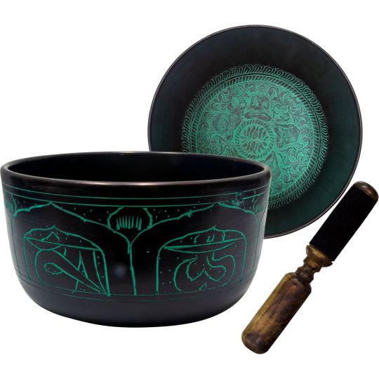 Singing Bowl Flat Sides Medium Five Dhyani Buddhas  (each)