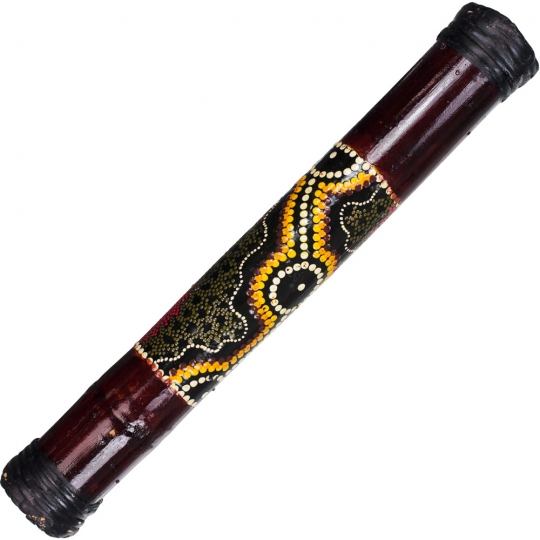 Brown Painted Rainstick - Small (each)