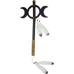 Ceremonial Stick - Triple Moon (Each)