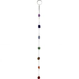 Wall Hanging String Tumbled Stone - Chakra (Each)