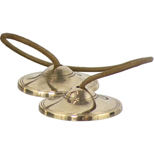 Tibetan Tingshas Small Plain  (each)