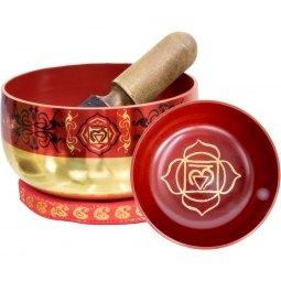 Chakra Singing Bowl - Printed Root (Each)