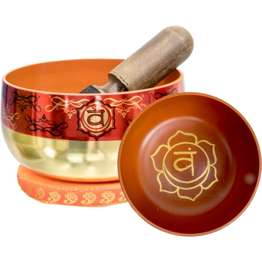 Chakra Singing Bowl - Printed Sacral (Each)