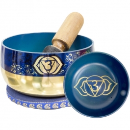 Chakra Singing Bowl - Printed Third Eye (Each)