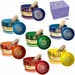 Chakra Singing Bowl - Printed Package (Set 7)