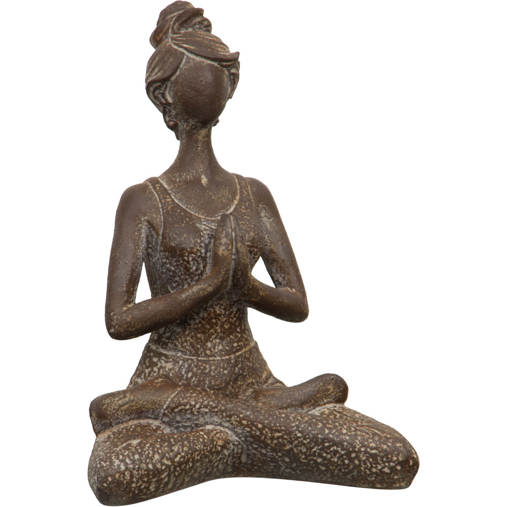 Yoga Girl Resin Meditation Sculpture (prayer) tk.gov.ba