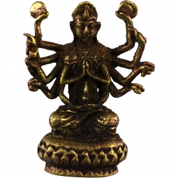 Mini Brass Statues  Kali (Pk of 3)