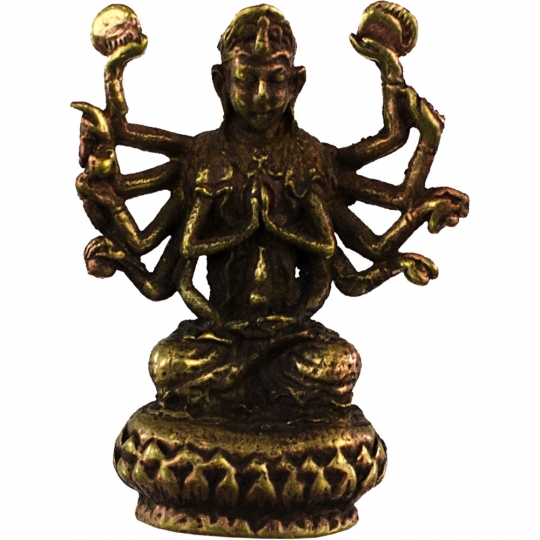 Mini Brass Statues  Kali (Pk of 3)