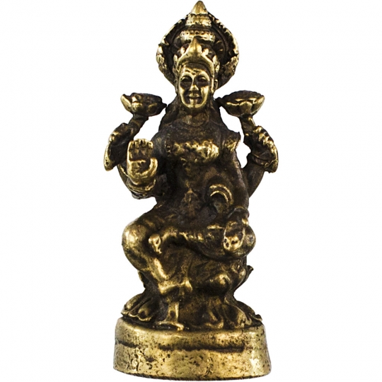 Mini Brass Statues  Laksmi (Pk of 3)