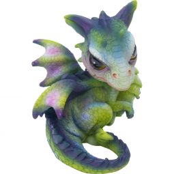 Polyresin Baby Dragon Figurine -  Watching (Each)
