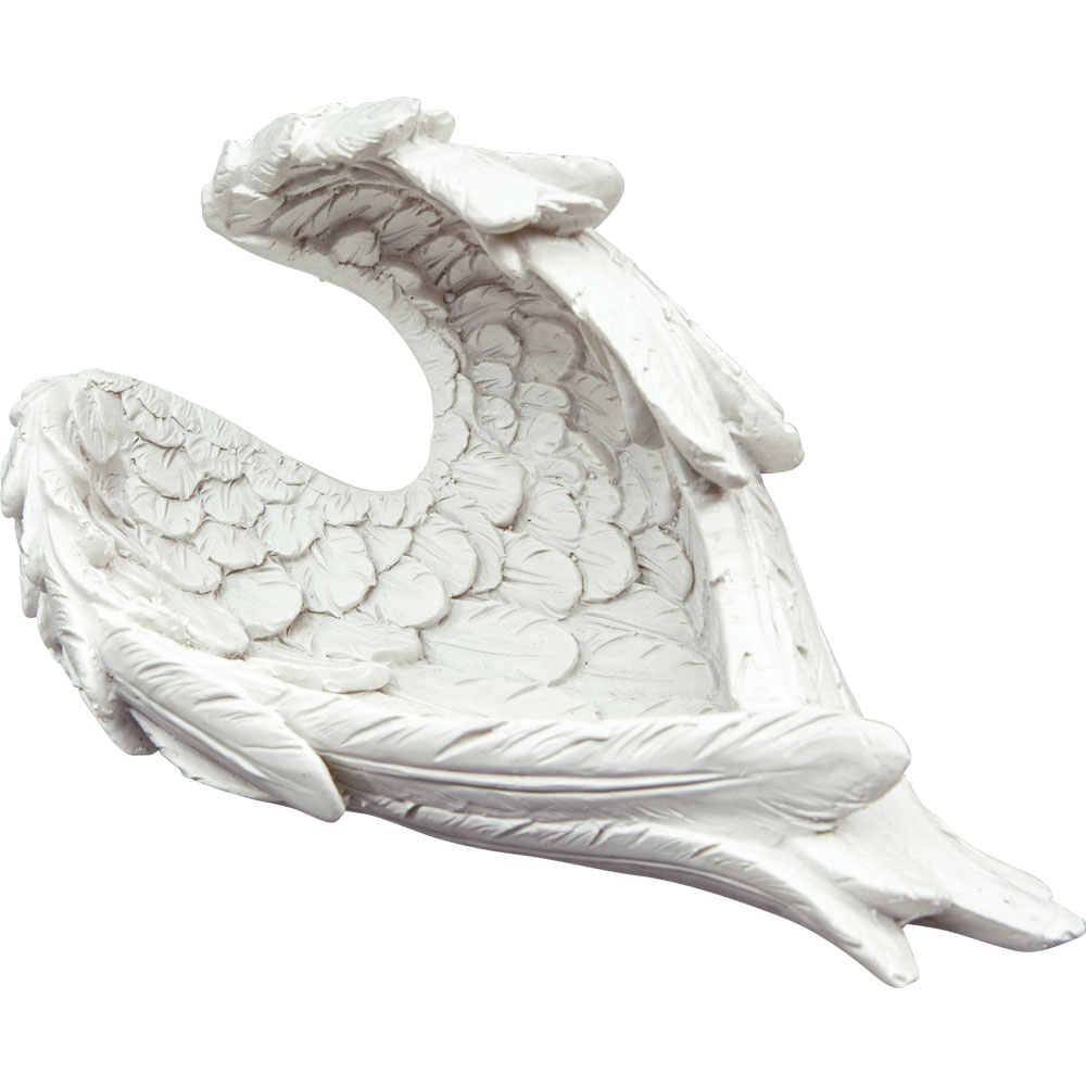 POLYRESIN Offering Bowl - Angel Wings (Each)