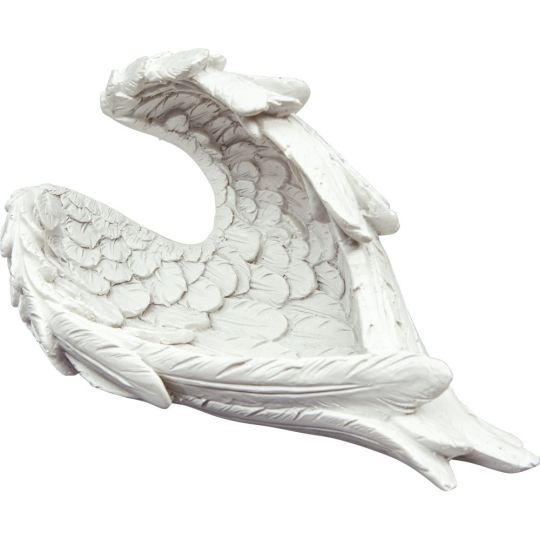Polyresin Offering Bowl - Angel Wings (Each)