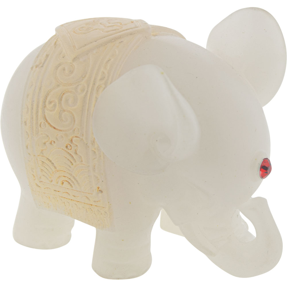 POLYRESIN Feng Shui Figurine White Elephant (Each)