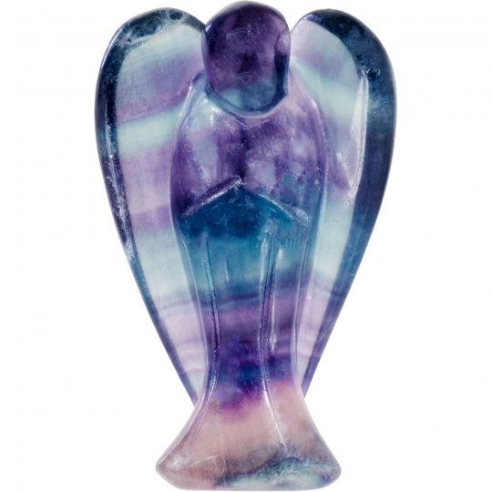 Stone Carving Figurine - 1.75 " - Fluorite Angel (Each)