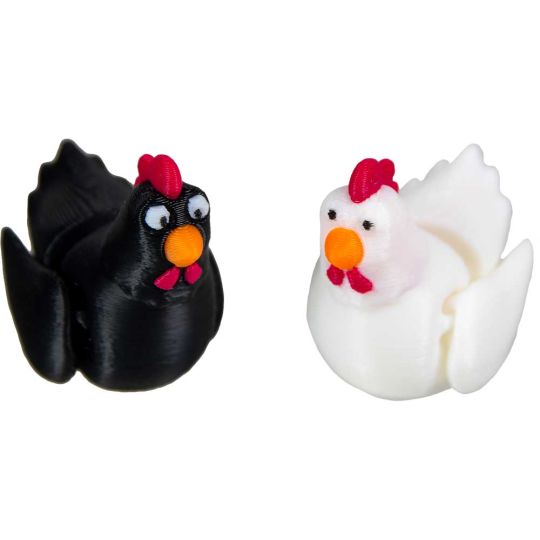 3D Printed Fidget Spirit Animal - Chicken Ast'd Colors (Each)