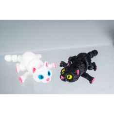 3D Printed Fidget Spirit Animal - Cat Ast'd Colors (Each)