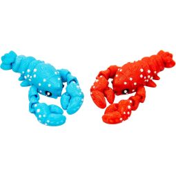3D Printed Fidget Spirit Animal - Lobster Asst'd Colors (Each)