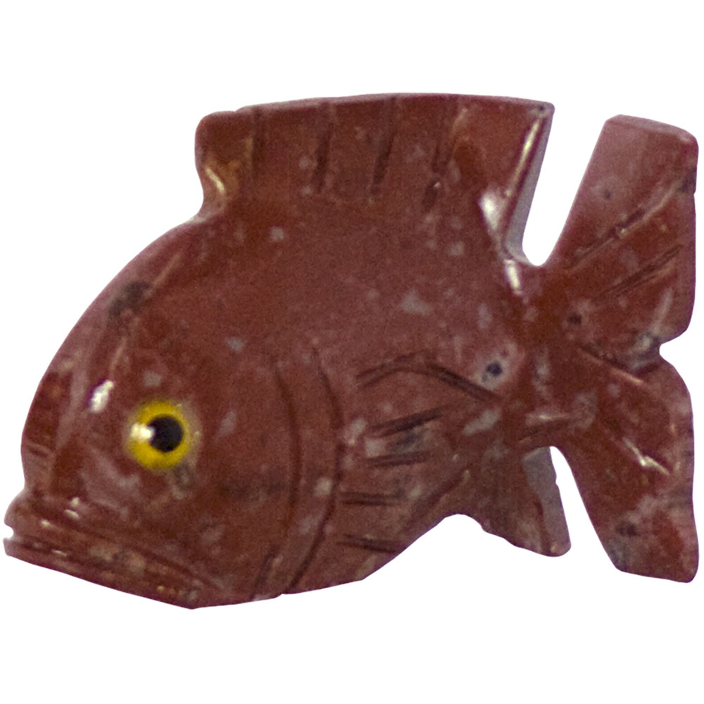 Spirit ANIMAL 1.25-inch Fish Dolomite (pack of 5)