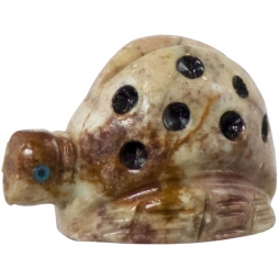 Spirit Animal 1.25-inch Ladybug Dolomite (pack of 5)