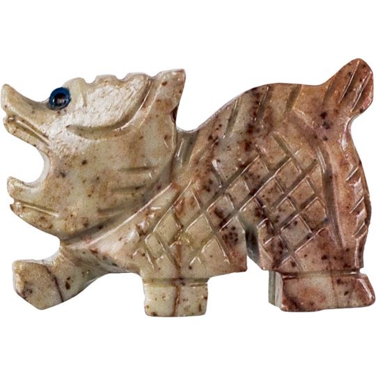 Spirit Animal 1.25-inch Dragon Dolomite (Pack of 5)