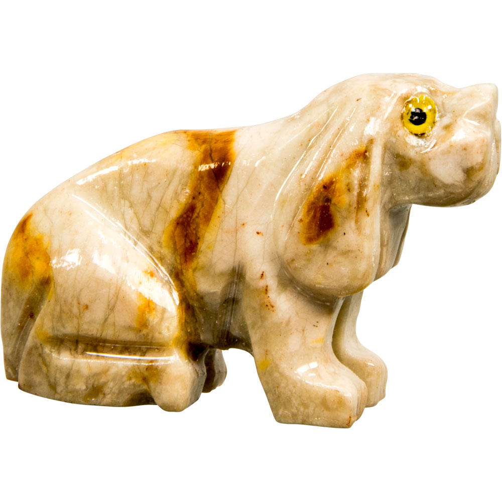 Spirit Animal 1.25-inch DOG Dolomite (Pack of 5)