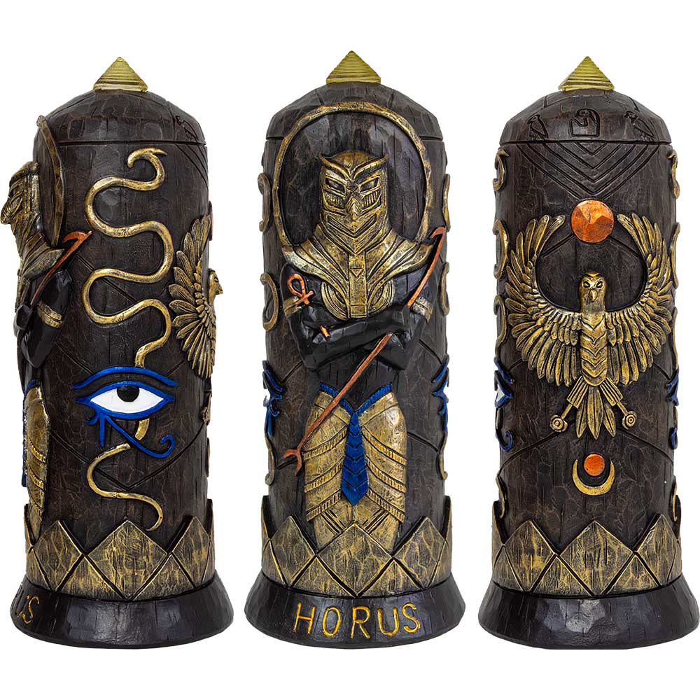 POLYRESIN Statue w/ LED - Horus (Each)