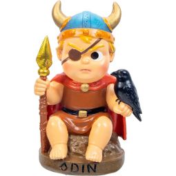 Polyresin Baby Viking Figurine - Odin (Each)