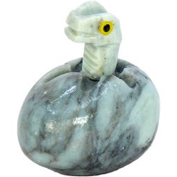 Spirit Animal 1.25-inch Snake Egg Dolomite (Pack of 5)