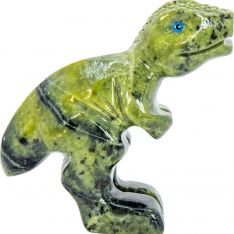 Serpentine Carved Figurine - Tyrannosaurus (Each)