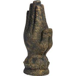 Volcanic Stone Incense Holder Buddha Praying Hands (Each)
