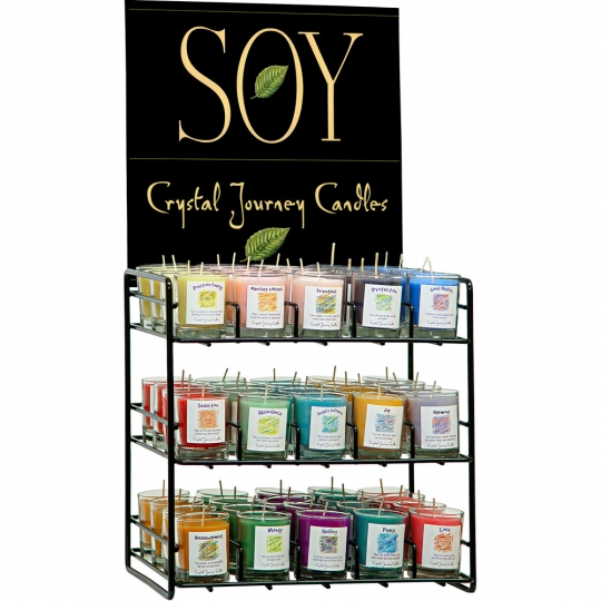 Soy Herbal Filled Votive Display Package (Each)
