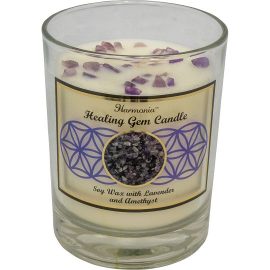 Harmonia Soy Gem Candle - Healing Amethyst (Each)