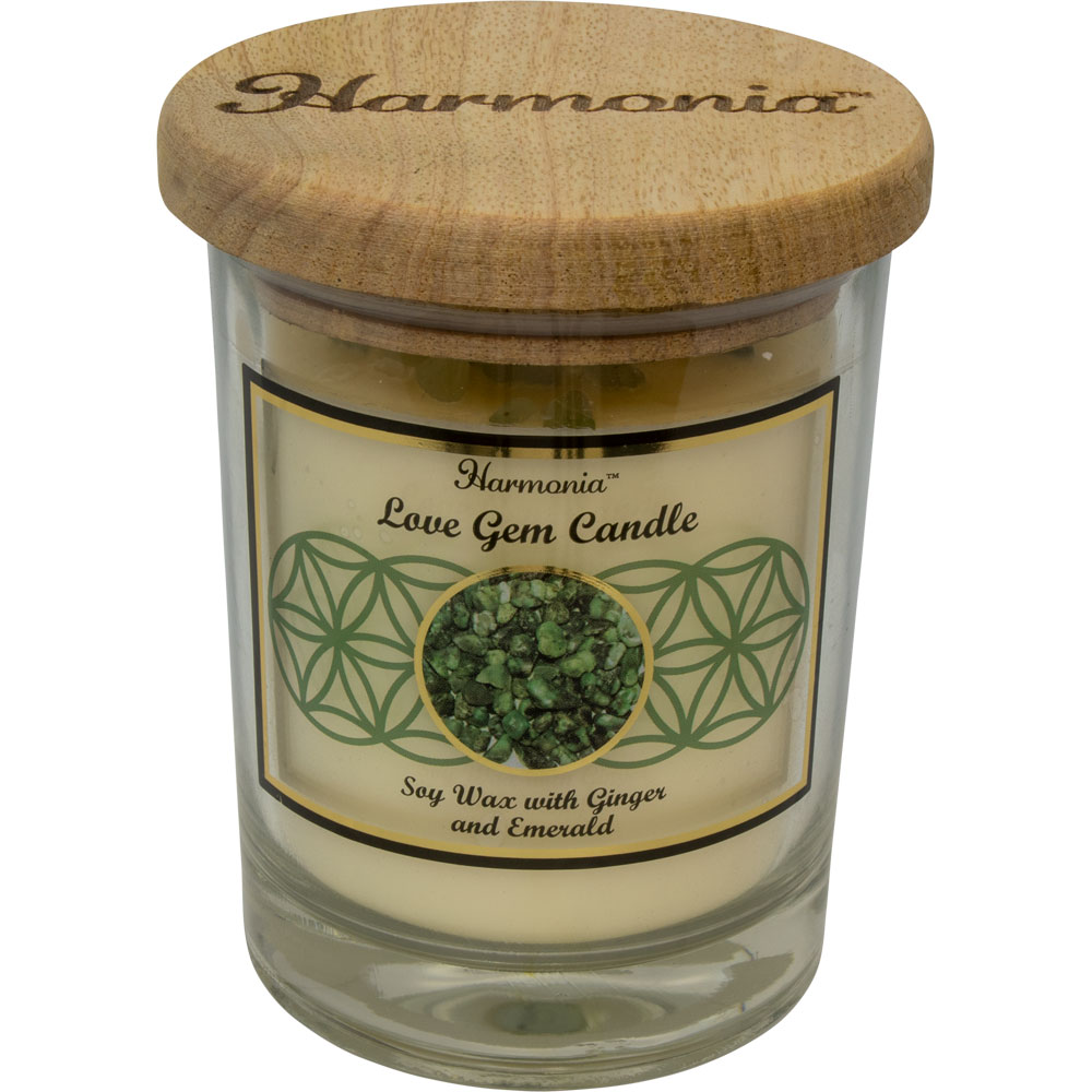 Harmonia SOY Gem CANDLE - Love Emerald (Each)